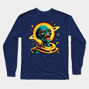 The alien smile Long Sleeve T-Shirt